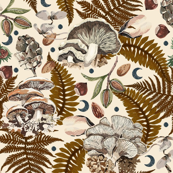 Mushrooms in moon forest A Coffee Mug Gallery Image 2