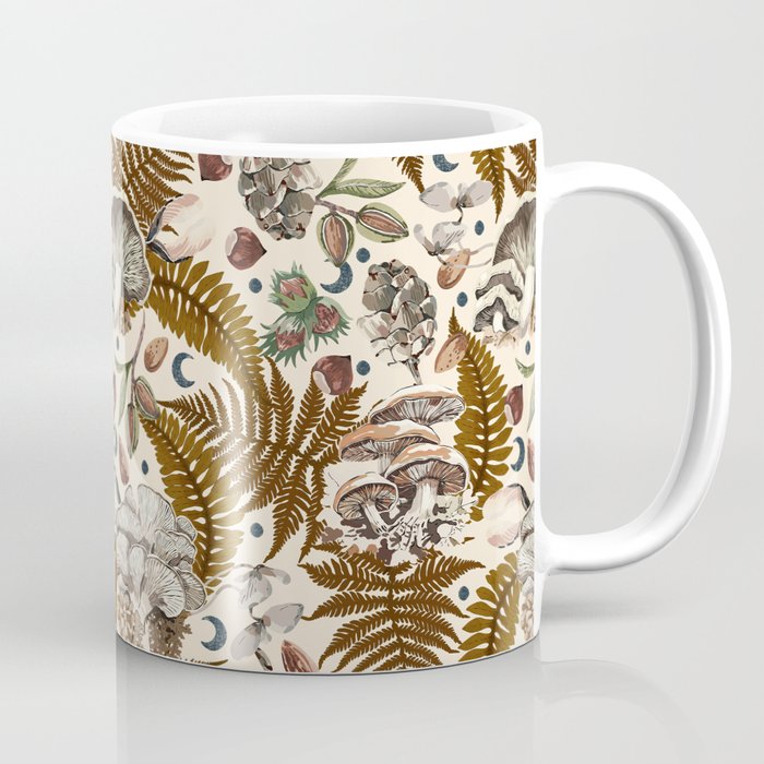 Mushrooms in moon forest A Coffee Mug Gallery Image 1