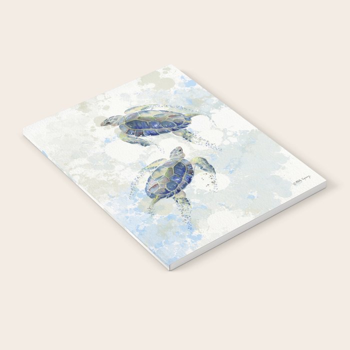 Swimming Together 2 - Sea Turtle  Notebook Gallery Image 1