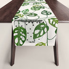 Monstera obliqua interior plant Table Runner Gallery Image 1
