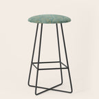 Art Deco, Decorative Leaf Pattern Stool Gallery Image 1