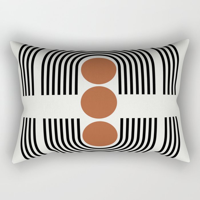 mid-century arch  Rectangular Pillow Gallery Image 2