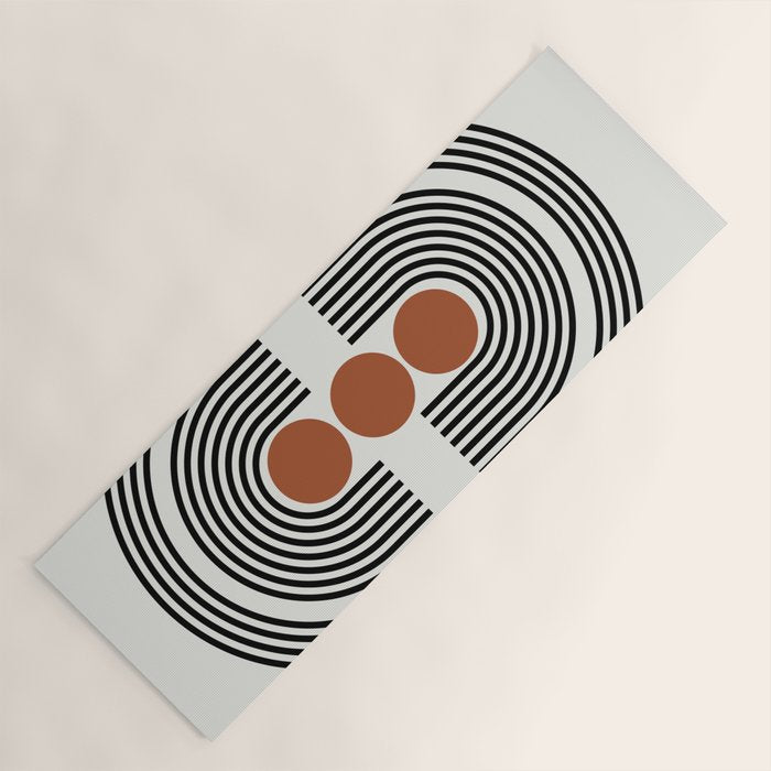 mid-century arch  Yoga Mat Gallery Image 1