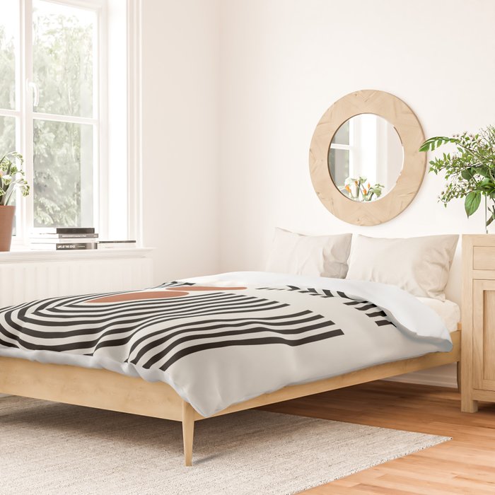 mid-century arch  Duvet Cover Gallery Image 2
