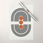 mid-century arch  Wrapping Paper Gallery Image 1