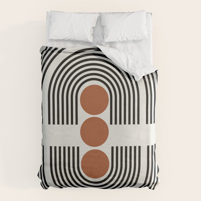 mid-century arch  Duvet Cover Gallery Image 6