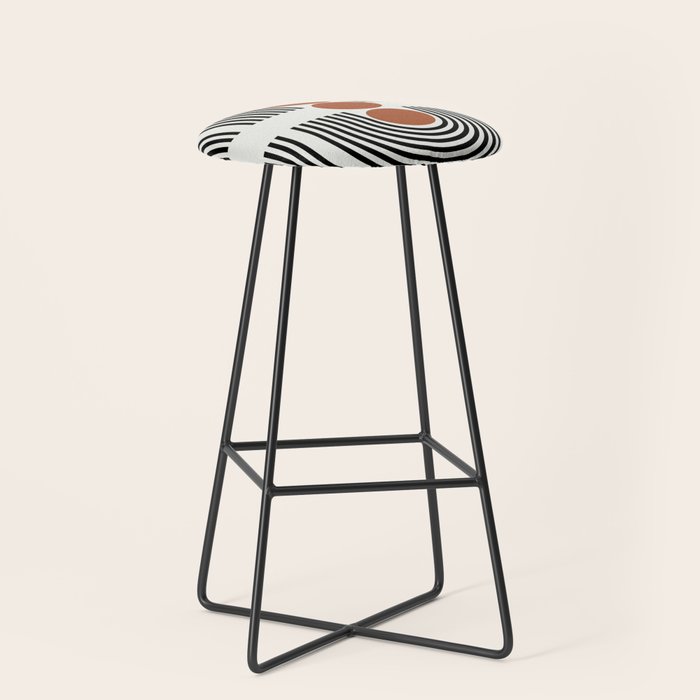 mid-century arch  Stool Gallery Image 1