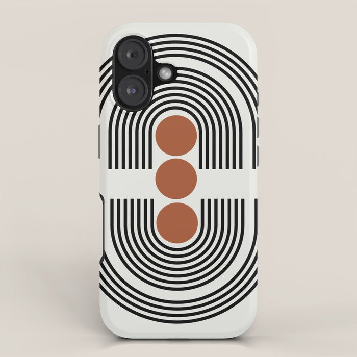 mid-century arch  iPhone Case Gallery Image 1