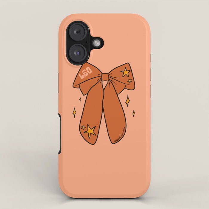 Leo Bow iPhone Case Gallery Image 1
