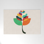 Lotus flower Welcome Mat Gallery Image 1