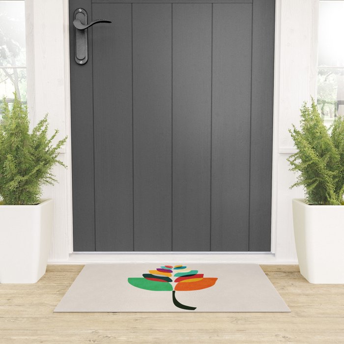 Lotus flower Welcome Mat Gallery Image 3