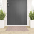 Terracotta retro lines Welcome Mat Gallery Image 3