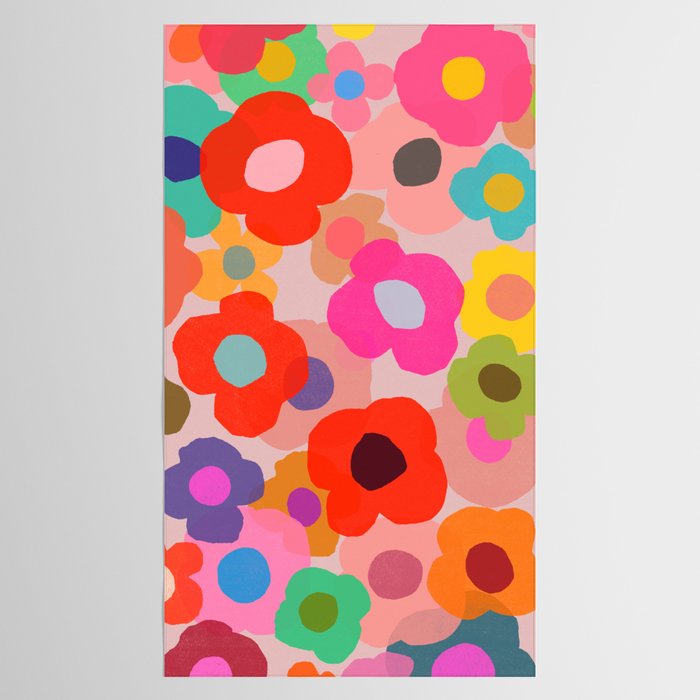 poppy 6 Tablecloth Gallery Image 2