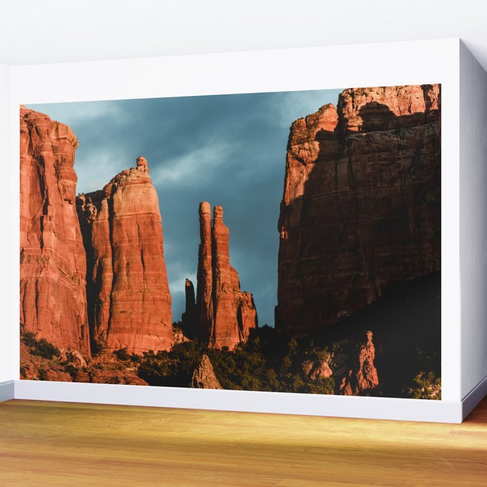 Sedona Vortex - Chimney Rock Desert Photography Wall Mural Gallery Image 2