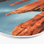Sedona Vortex - Chimney Rock Desert Photography Bath Mat Gallery Image 3