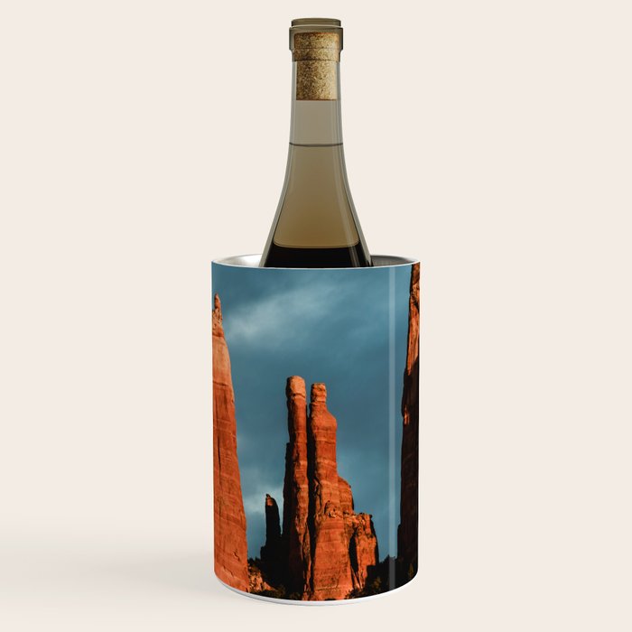 Sedona Vortex - Chimney Rock Desert Photography Wine Chiller Gallery Image 1