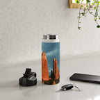 Sedona Vortex - Chimney Rock Desert Photography Water Bottle Gallery Image 4