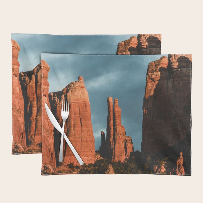Sedona Vortex - Chimney Rock Desert Photography Placemat Gallery Image 1