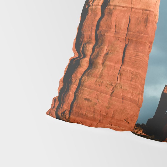 Sedona Vortex - Chimney Rock Desert Photography Pillow Sham Gallery Image 4