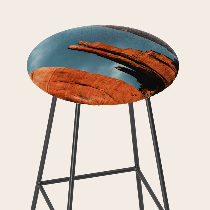 Sedona Vortex - Chimney Rock Desert Photography Stool Gallery Image 2