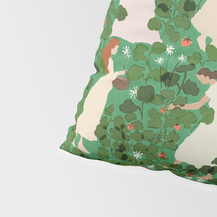 Tomato Girl Summer Part 2 Pillow Sham Gallery Image 4