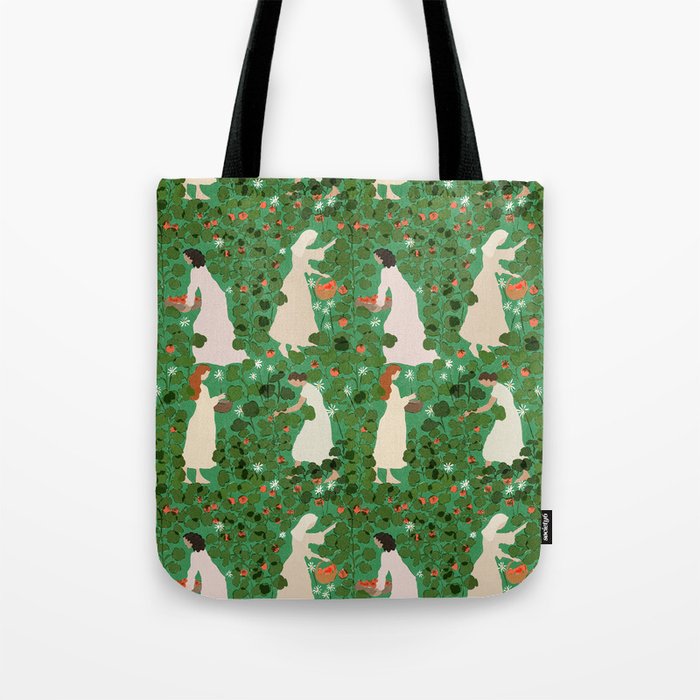 Tomato Girl Summer Part 2 Tote Bag Gallery Image 1