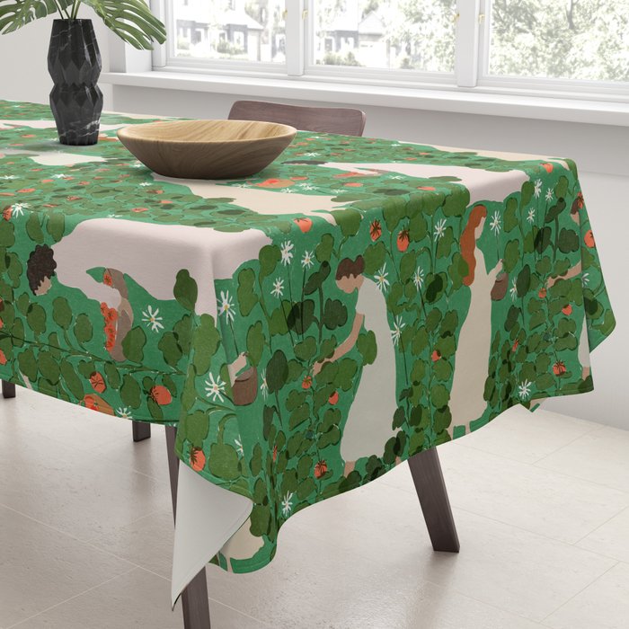 Tomato Girl Summer Part 2 Tablecloth Gallery Image 3