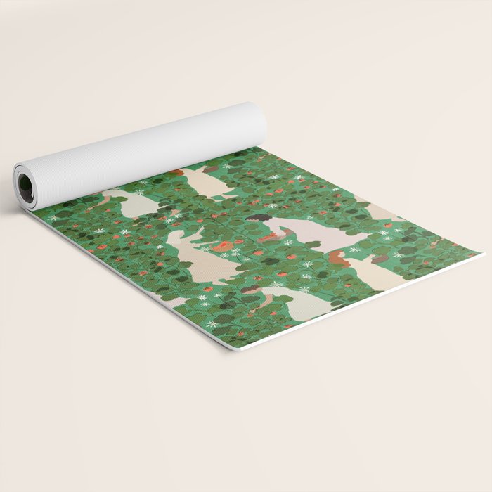 Tomato Girl Summer Part 2 Yoga Mat Gallery Image 2