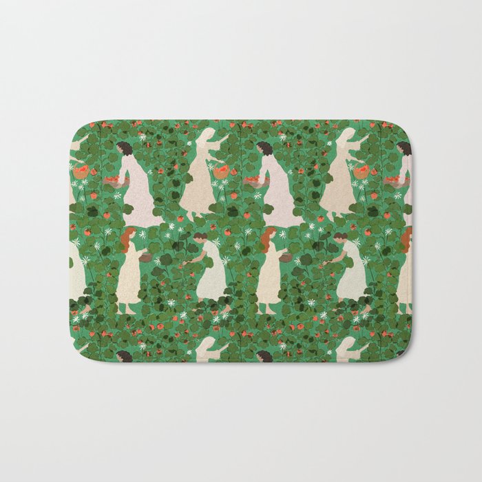 Tomato Girl Summer Part 2 Bath Mat Gallery Image 1