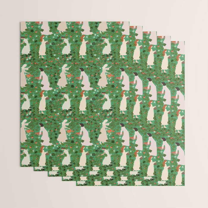 Tomato Girl Summer Part 2 Wrapping Paper Gallery Image 3