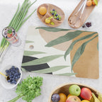 Abstract Art Tropical Leaves 4 Cutting Board Gallery Image 2