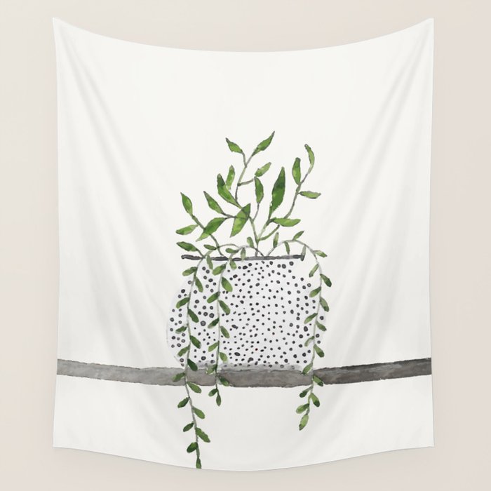 Vase 2 Wall Tapestry Gallery Image 4