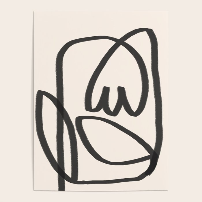 Abstract Tulip Poster Gallery Image 1
