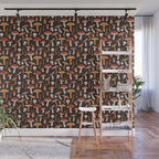 Mushroom Medley Wall Mural Gallery Image 1