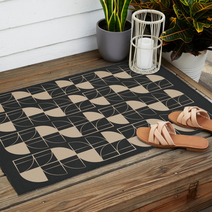 Lines in Motion 10 Outdoor Rug Gallery Image 2
