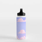 Pink Clouds Purple Sky Lo Fi Water Bottle Gallery Image 3