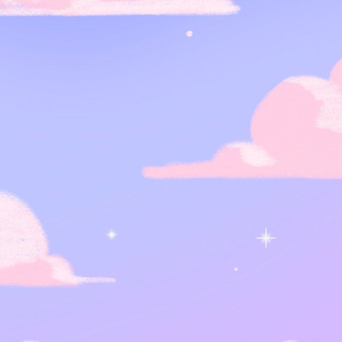 Pink Clouds Purple Sky Lo Fi Coffee Mug Gallery Image 2