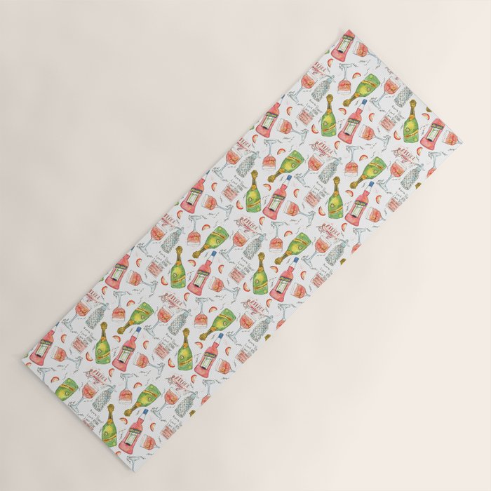 Italian Spritz Yoga Mat Gallery Image 1