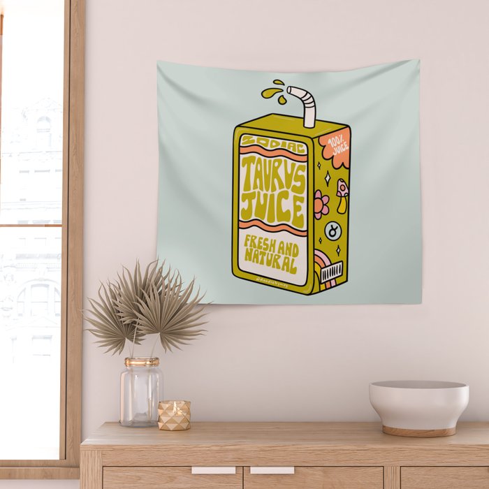 Taurus Juice Box Wall Tapestry Gallery Image 2