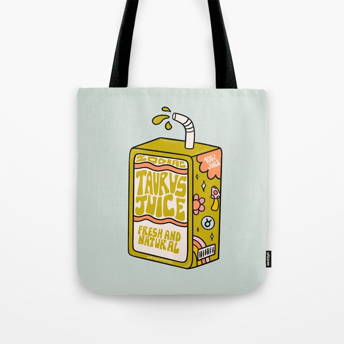 Taurus Juice Box Tote Bag Gallery Image 1