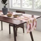 Paisley Tiger - soft pink & gold Table Runner Gallery Image 2