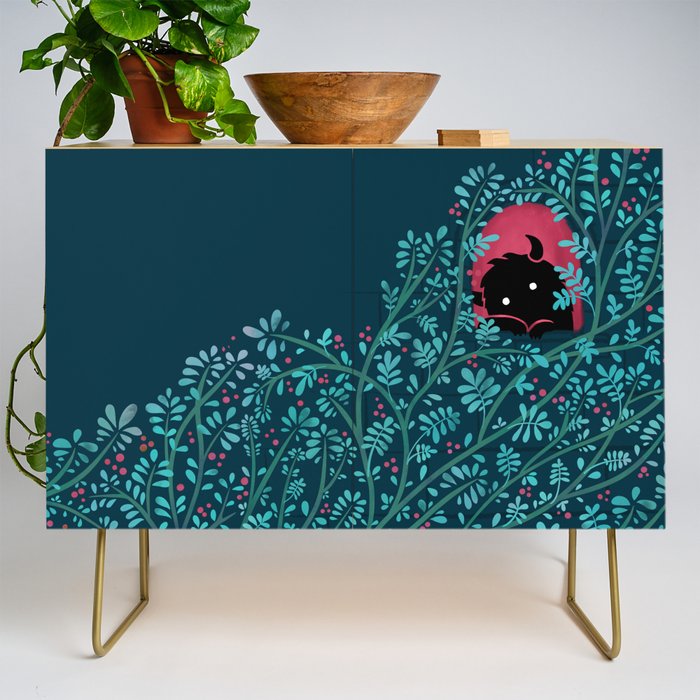 Introvert (Monster in the Window) Credenza Gallery Image 1