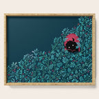 Introvert (Monster in the Window) Serving Tray Gallery Image 1