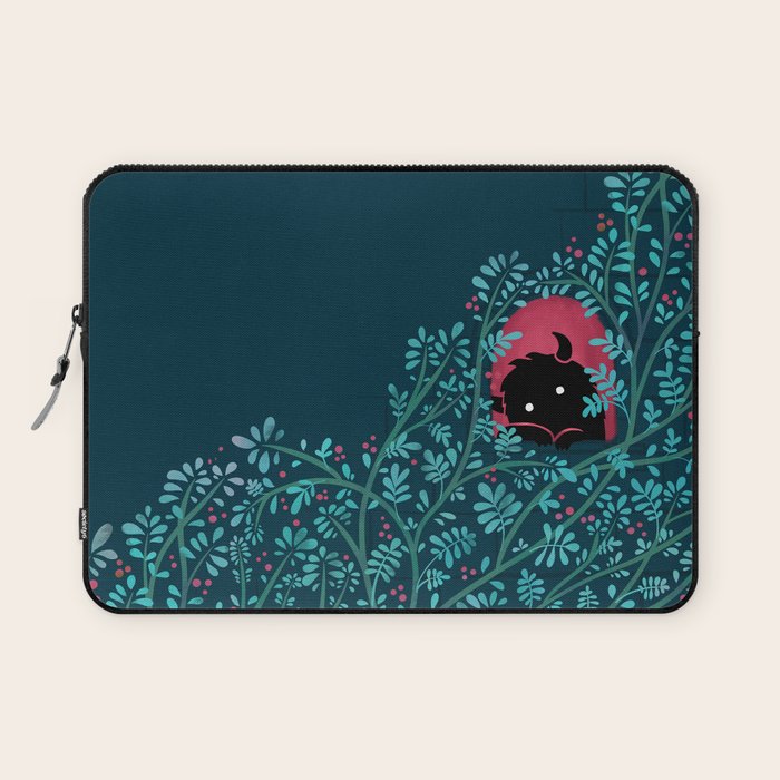Introvert (Monster in the Window) Laptop Sleeve Gallery Image 1