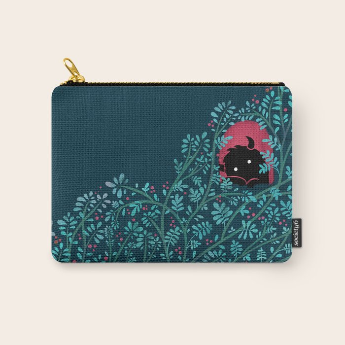 Introvert (Monster in the Window) Carry All Pouch Gallery Image 1