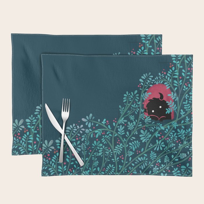 Introvert (Monster in the Window) Placemat Gallery Image 1