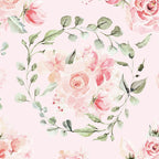 Rose Blush Watercolor Flower Pattern Coffee Mug Gallery Image 2