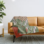 Nature Geometry 16 Throw Blanket Gallery Image 1