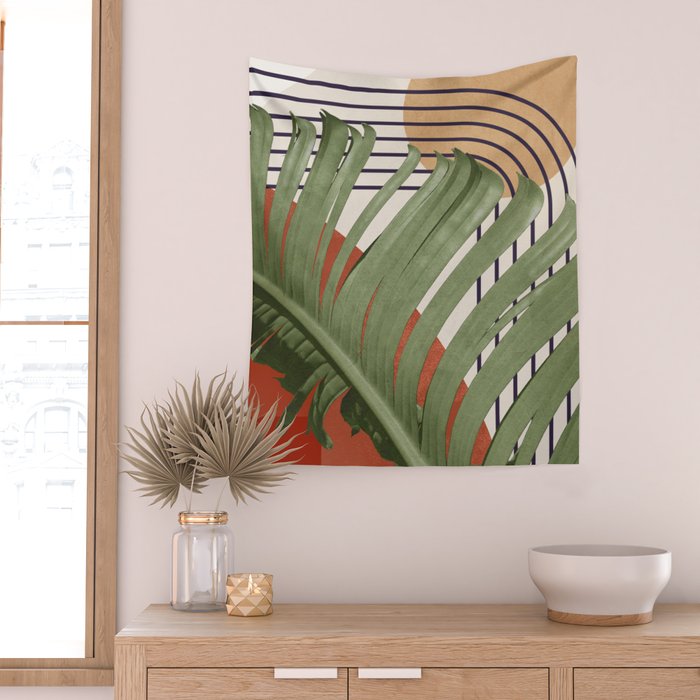Nature Geometry 16 Wall Tapestry Gallery Image 2