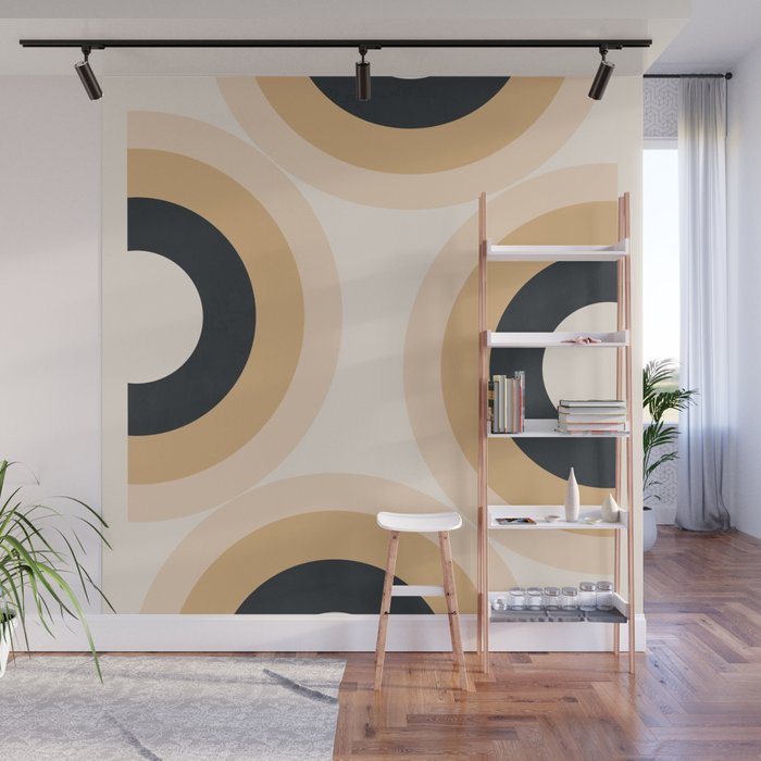 abstract minimal 71a Wall Mural Gallery Image 1